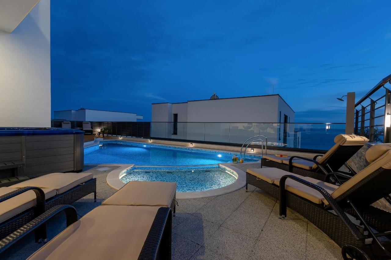 Apartments Villa Medo มาคาร์สกา ภายนอก รูปภาพ