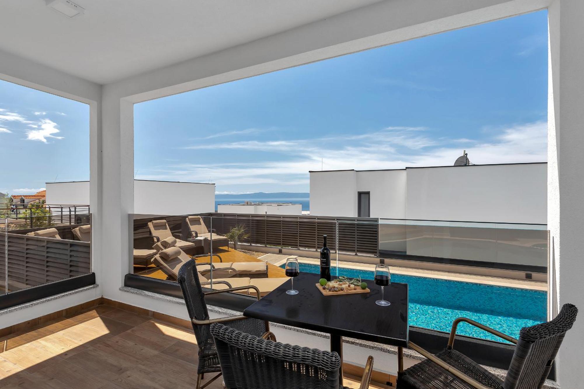 Apartments Villa Medo มาคาร์สกา ห้อง รูปภาพ