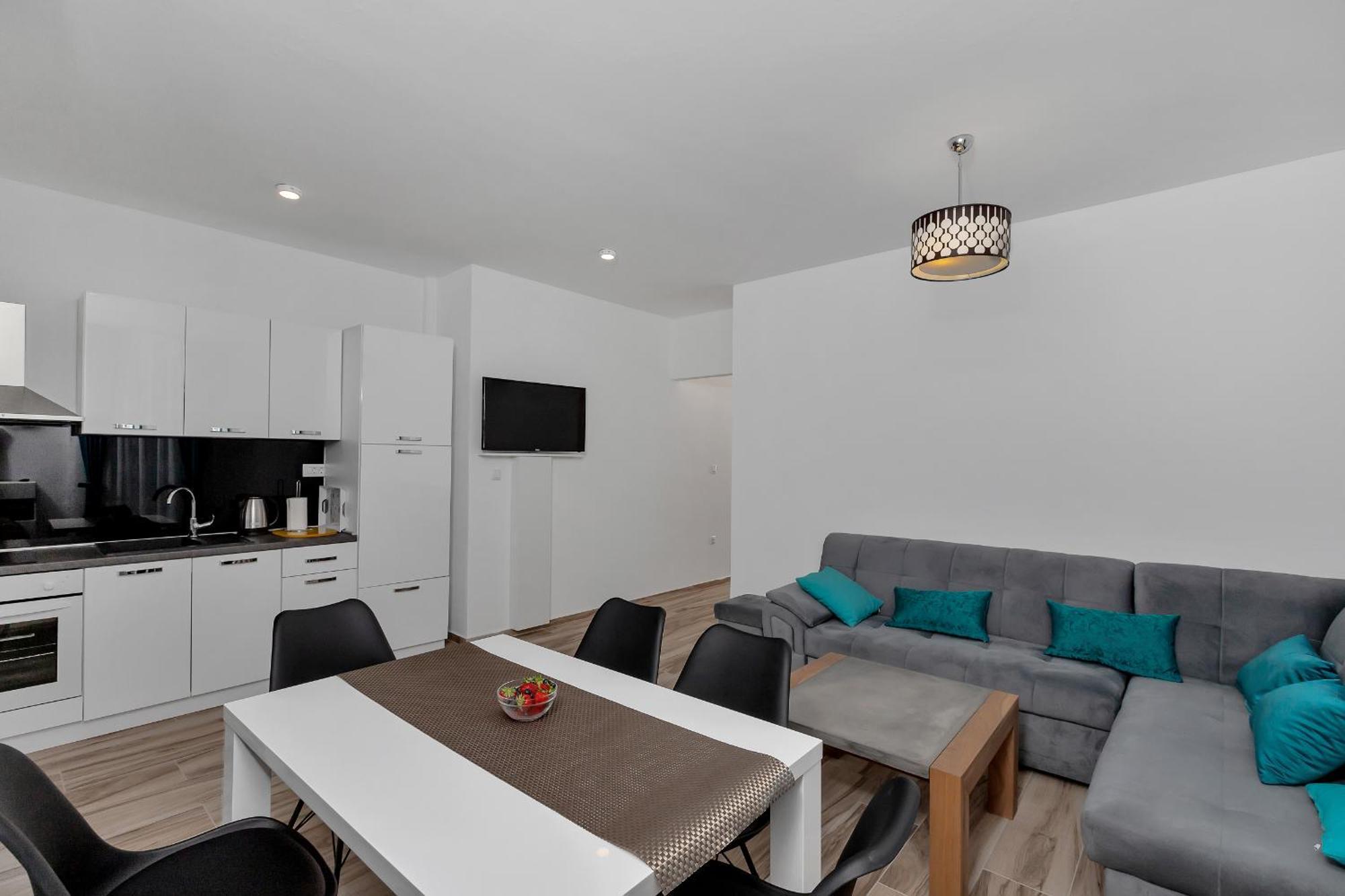 Apartments Villa Medo มาคาร์สกา ห้อง รูปภาพ